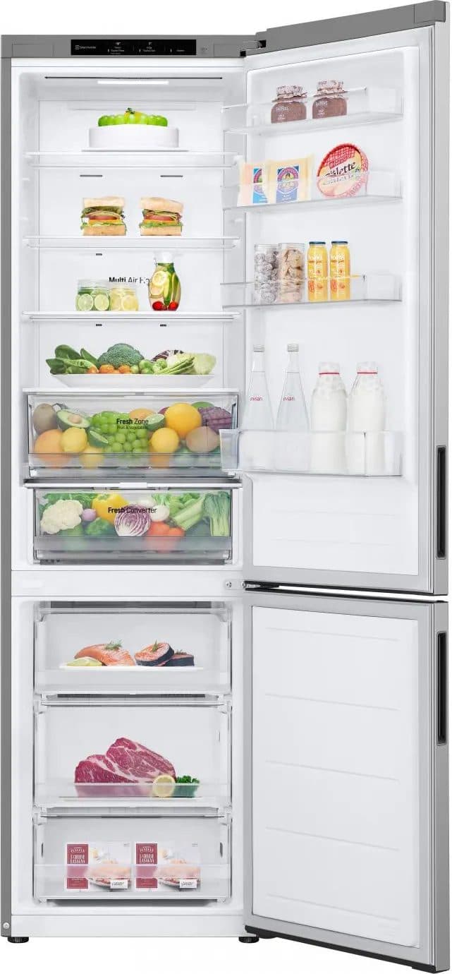 Frigorifero LG Combinato No Frost Classe C 387 Lt Inox GBV22NCCPY - 2