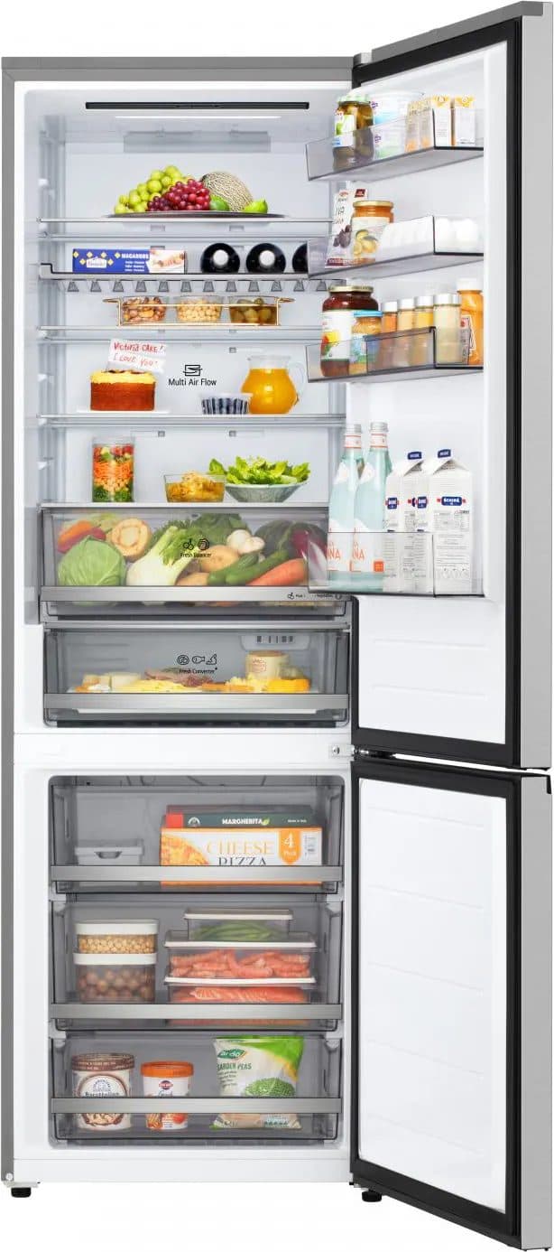 Frigorifero LG Combinato No Frost Classe D 465 Lt Inox GBBW322DPY - 2