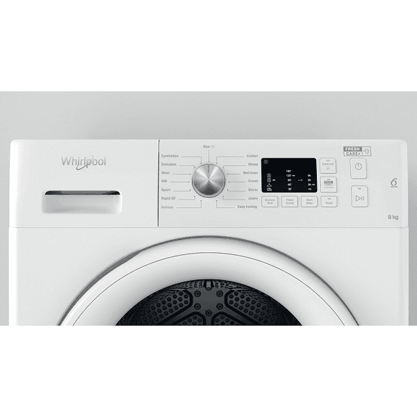 Asciugatrice WHIRLPOOL 8 Kg Classe G a condensazione FFT CM10 8B UK - 3