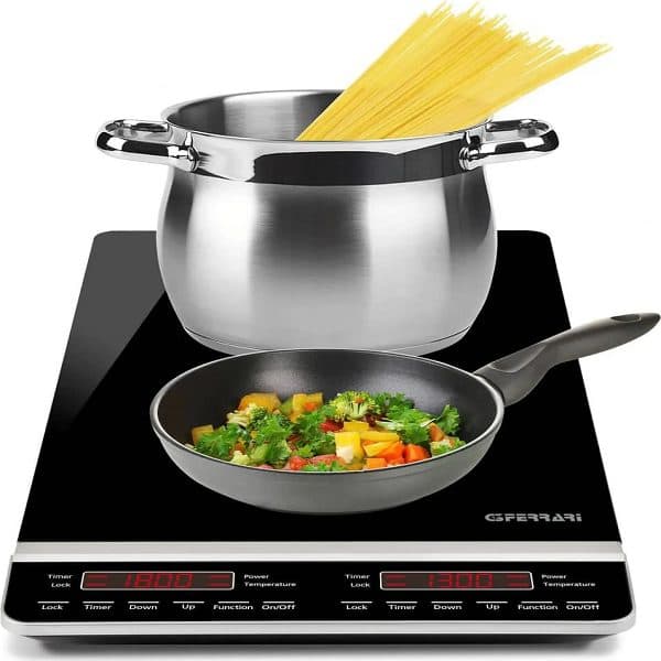 Piastra elettrica doppia G3 FERRARI ad Induzione 3100 W G10139 - 3