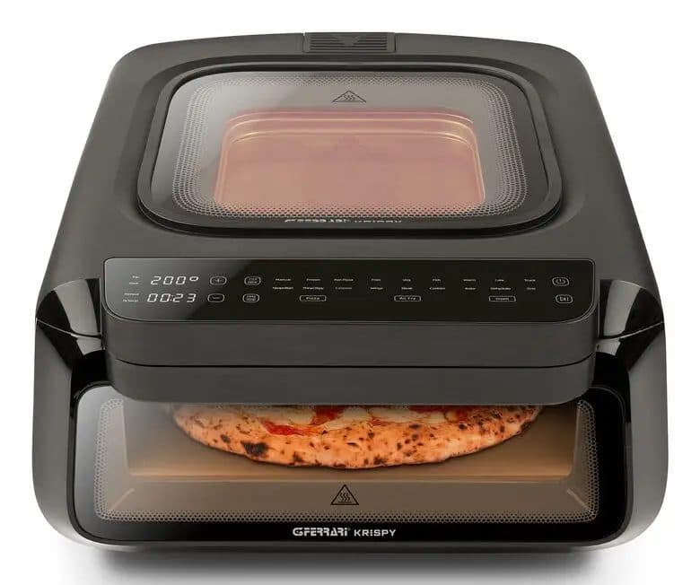 Forno Pizza G3 FERRARI Krispy 2100 W 380° colore Nero G10225 - 2