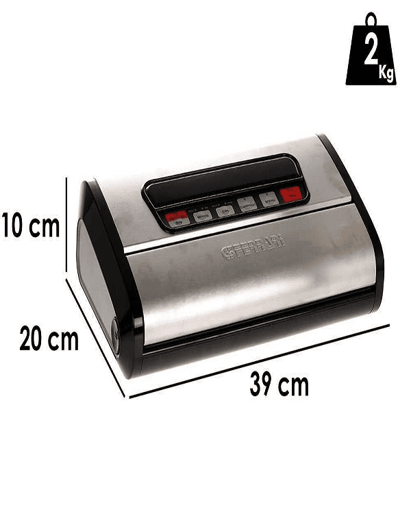 Macchina per sottovuoto G3 FERRARI 165 W colore Acciaio/Nero G20131 - 2