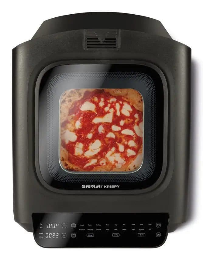 Forno Pizza G3 FERRARI Krispy 2100 W 380° colore Nero G10225 - 3