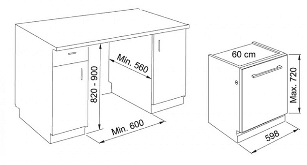 Lavastoviglie FRANKE Incasso Classe C 14 Coperti FDW 614 D10P DOS C - 3
