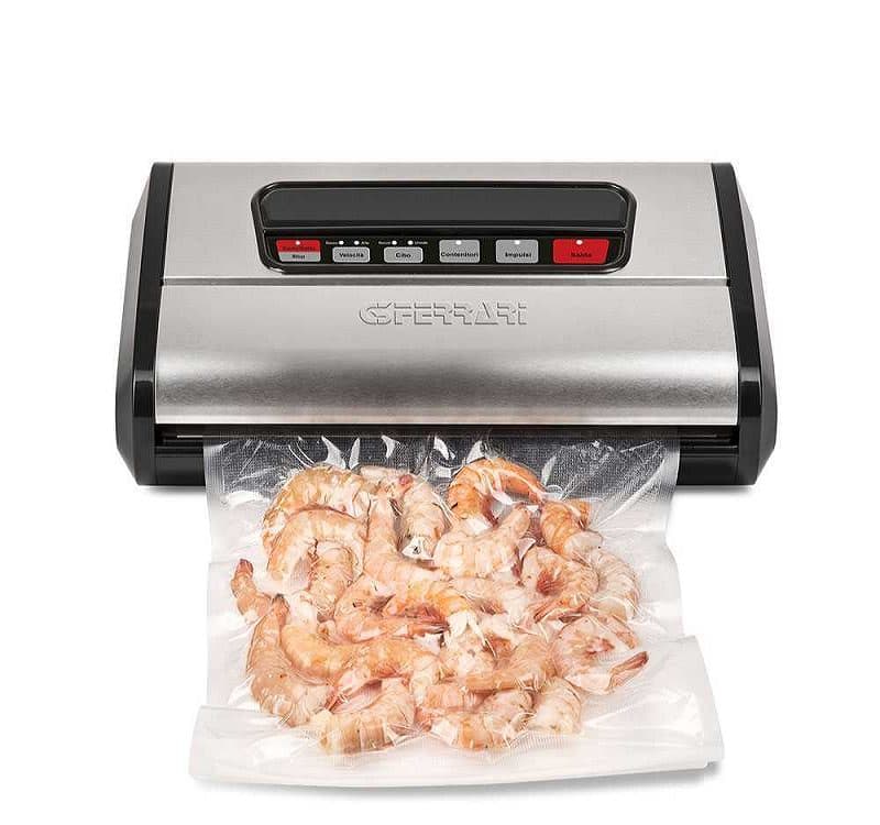 Macchina per sottovuoto G3 FERRARI 165 W colore Acciaio/Nero G20131 - 3