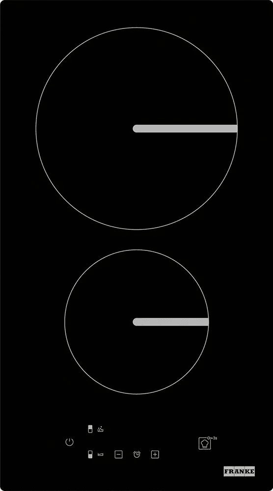Piano Cottura FRANKE induzione 2 Fuochi 30 cm nero FSM302IBK