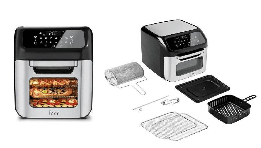 Friggitrice Ad Aria STAYLUX "Izzy" 1800 W 12 Litri Nero GLA-1006A